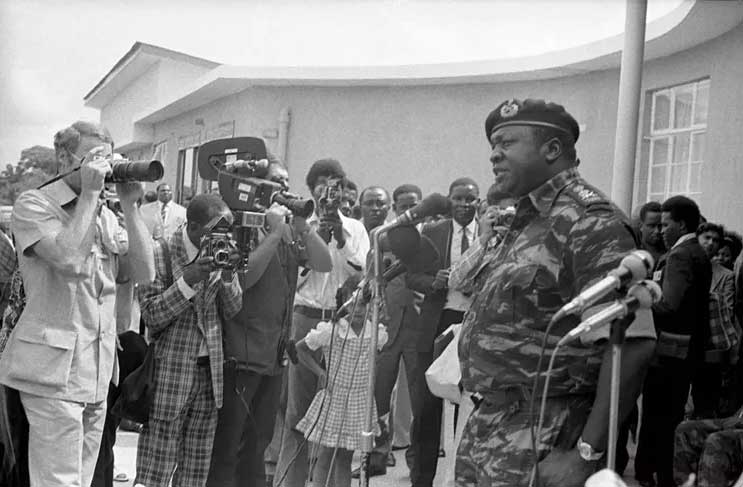 Idi Amin press