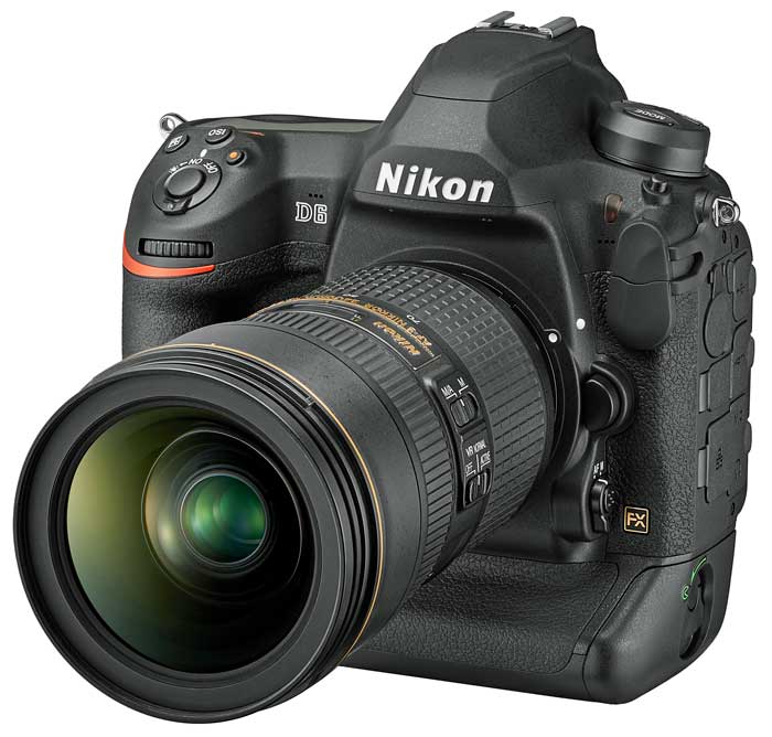 Nikon D6 front