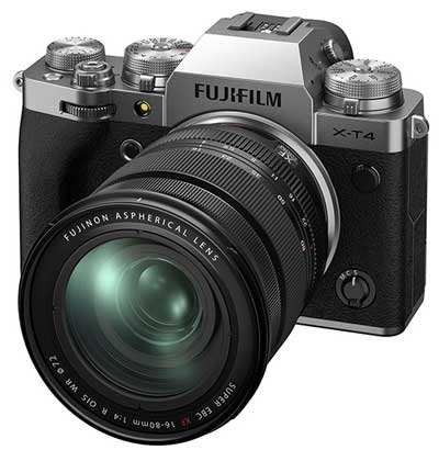 Fujifilm XT4 side